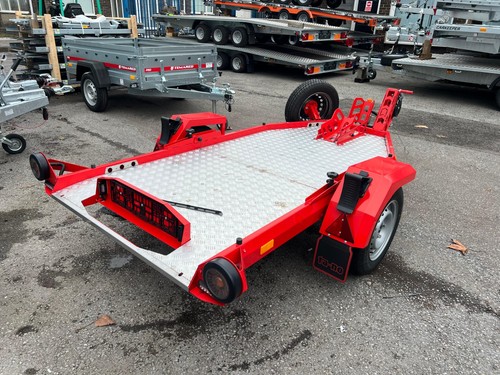 Motorcycle folding trailer - motorcycle,