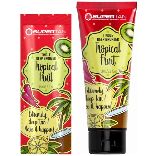 Supertan tropical fruit tingle - supertan,