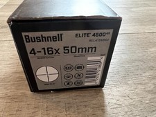BUSHNELL ELITE 4500 4 - 16 x 50mm Rifle Scope REL4165BS3 Brand New UK Stock