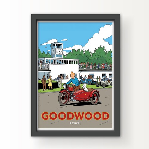 Tintin the goodwood revival - tintin, at