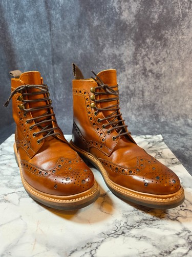 Grenson fred boots - grenson, tan