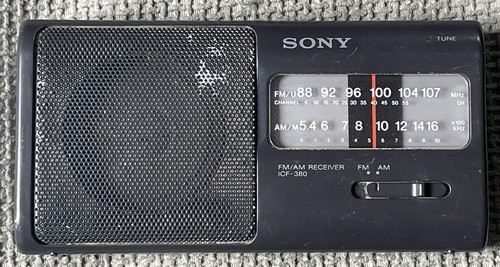 Sony receiver icf 380 - receiver, icf-380