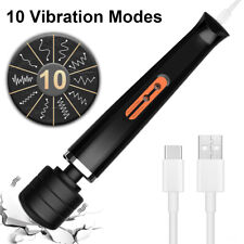 32.5CM Massage Wand Electric Clitoral Vibrator Rechargeable Sex Toys for Women
