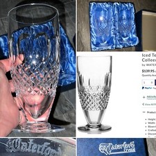 👀RARE PAIR WATERFORD