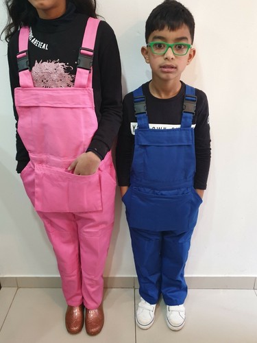 Unisex boy girls bib - unisex, brace