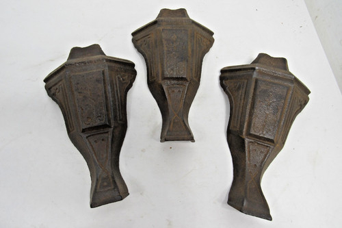Antique cast iron wood burning - cast,