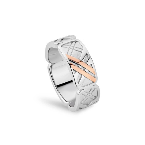 Clogau welsh silver 9ct rose - silver,