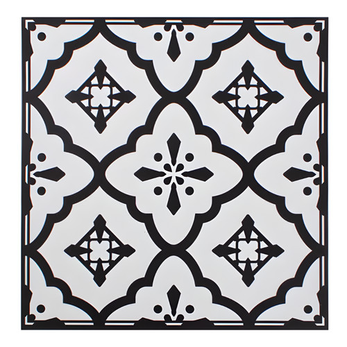 Vinyl floor tiles black white - floor,