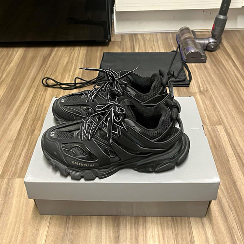 Balenciaga track runners black - balenciaga,