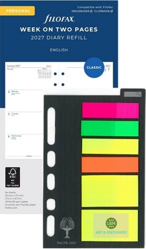 Filofax 2027 personal diary - personal,