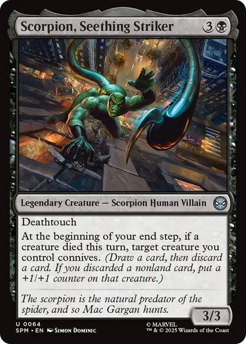Scorpion seething striker mtg - seething,