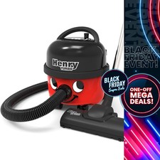 Numatic HVT160-11 Henry Turbo Exclusive Bagged Cylinder Vacuum Cleaner 6L 620w