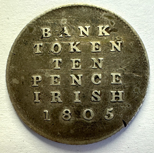 1805 bank ireland pence - bank,