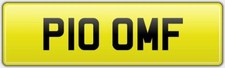 P1 SUBARU WORLD RALLY CAR NUMBER PLATE P10 OMF OOOMF! IMPREZA WRX STI SCOOBY