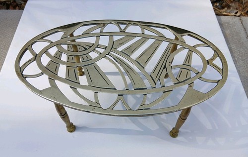 Large vintage solid brass - vintage,