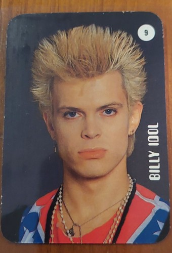 1992 billy idol calendar - billy,