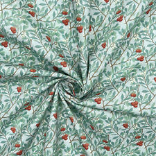 William Morris Fabric - Vintage Arbutus Cotton Percale Dressmaking Fabric