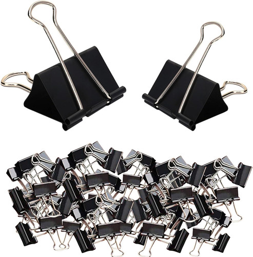 100pcs bulldog clips small - 100pcs,