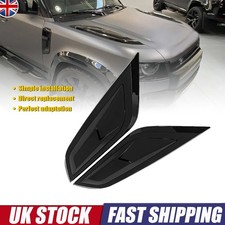 Bonnet Vents Gloss Black Fits