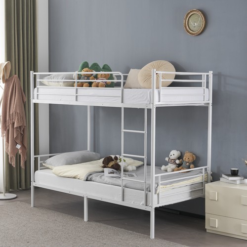 Over single metal bunk - over, bed