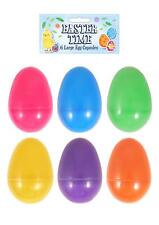 Easter Egg Capsules Fillable Colourful Plastic Eggs For Easter Egg Hunts 6cm/8cm