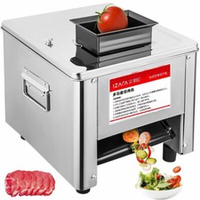 Commercial Electric Meat Cutter Slicer Kitchen Flesh Shredding Cutting Machine