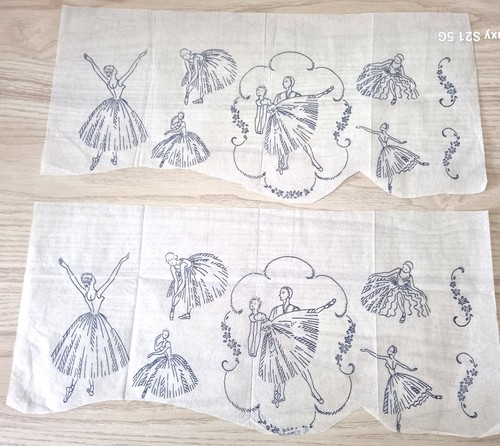 Vintage embroidery transfers - vintage, transfers-