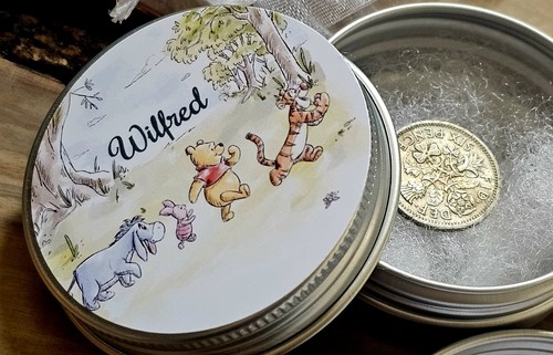 Winnie the pooh lucky sixpence - lucky,