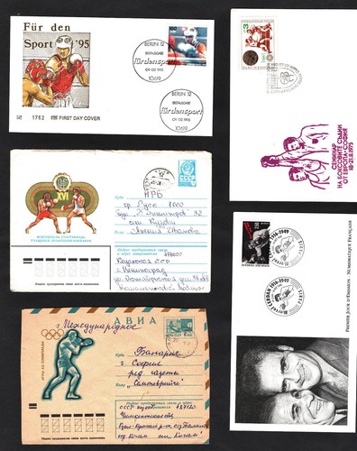 Boxing items lot cards - boxing,