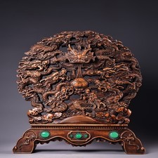 Exquisite pure copper carved