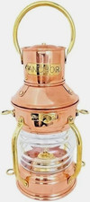 Lamp Nautical Copper Oil Lamp