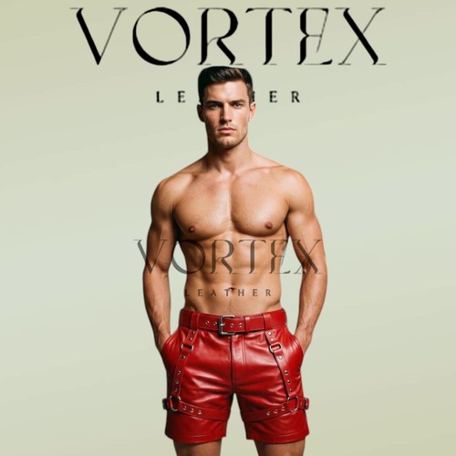 Men red genuine lambskin - genuine,
