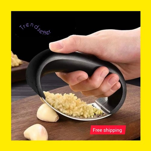 Easy grip garlic press - grip, crusher