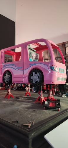 Barbie micro camper bus - ,