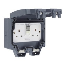 Schneider Outdoor RCD Socket 2