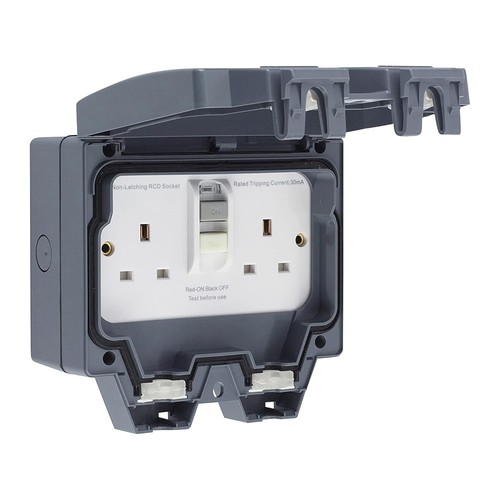 Schneider outdoor rcd socket - rcd, 2