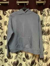 Ladies Large Blue Hoody Size
