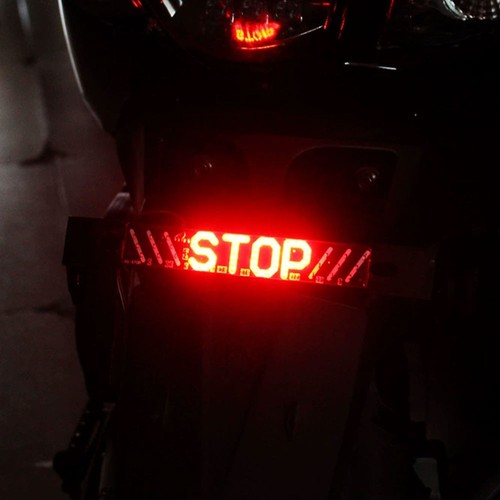 Motorcycle parts 1 - 3, stop