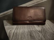 Lloyd Baker London Designer Genuine Brown Leather Women Purse Used