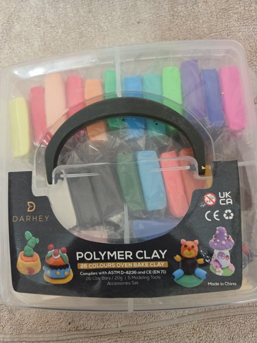 Polymer clay unopened and - clay,