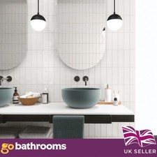 Ceramic White Wall Tile Gloss