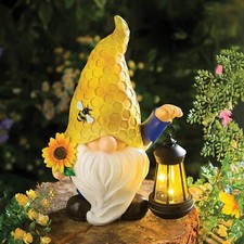Solar Gnome Garden Ornament