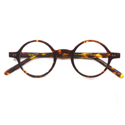 Vintage small round acetate - vintage,