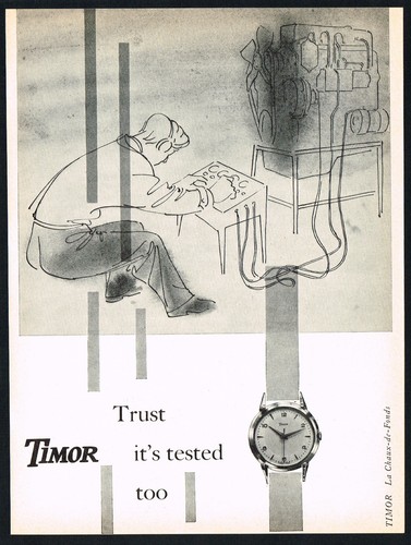 1950s vintage timor watch - 1950s,