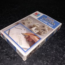 MB Official Word Yahtzee 1982