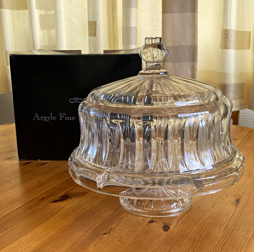 Argyle fine clear glass ribbed - fine,
