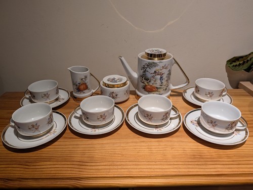 Rare harlequin full - tea, set