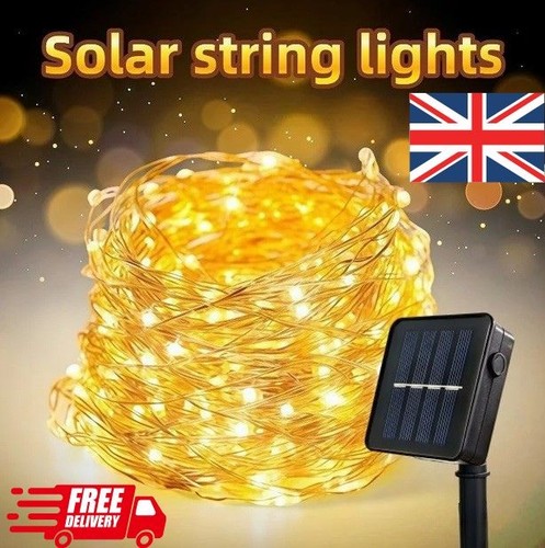 Led solar string light lights - string,