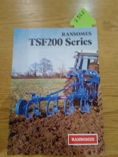 Ransomes Sims  Jefferies  TSF