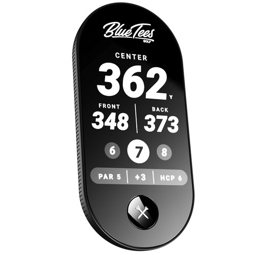 Blue tees golf ringer - golf,